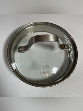 Calphalon Stainless Steel and Clear Glass Lid 5 1/2” *Lid ONLY*